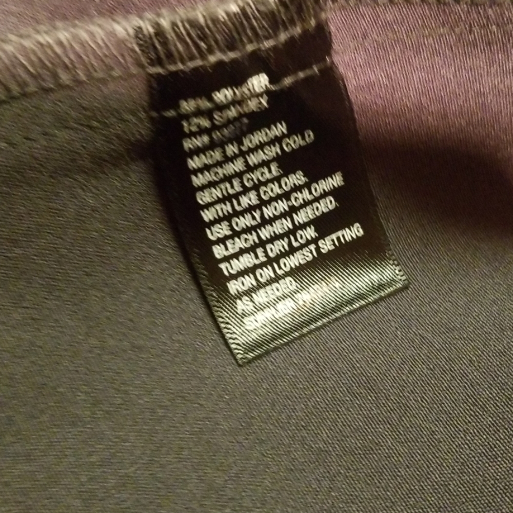 New Gray Worthington Perfect Trousers Sz. 20W - Picture 7 of 7